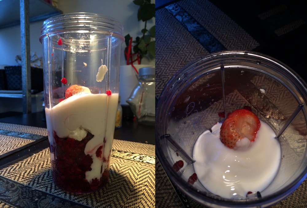 förberedelser smoothie